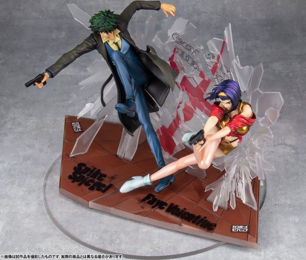 Cowboy Bebop - Faye Valentine - Spike Spiegel - 1/8 - 1st GIG set (MegaHouse)