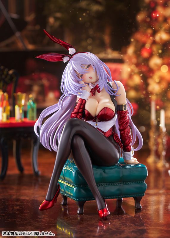 Hanikami, Kanojo wa Koi o Suru - Amagasa Tsuduri - 1/7 - Bunny Style, Christmas Santa Color (PLUM)