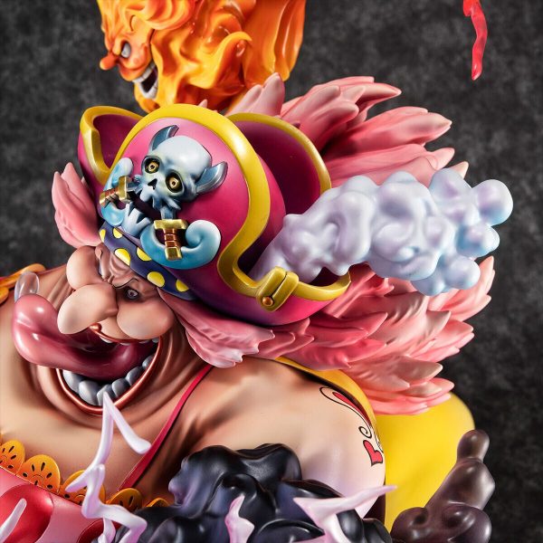 One Piece - Charlotte Linlin - Napoleon - Prometheus - Zeus - Portrait Of Pirates "SA-MAXIMUM" (MegaHouse)