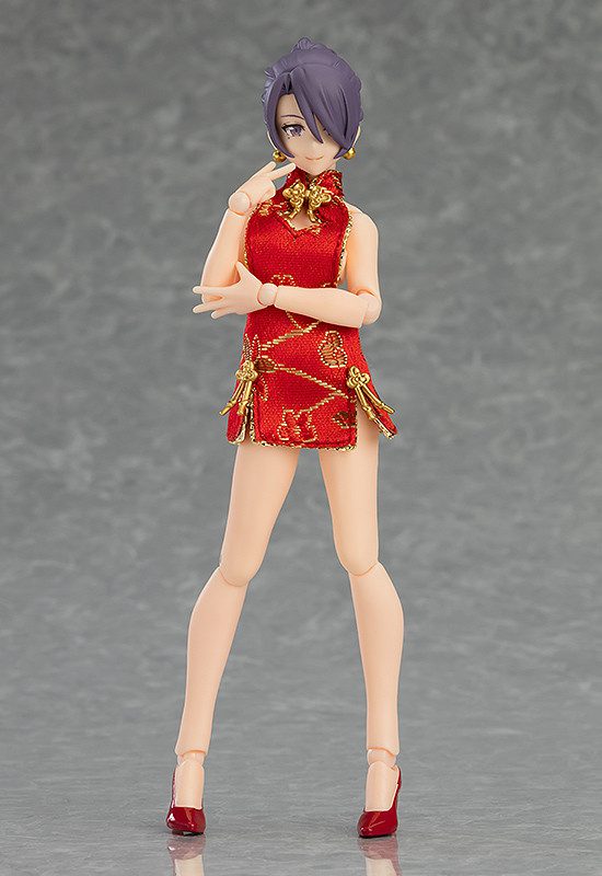 Original Character - Figma #569 - figma Styles - Mika - Mini Skirt Chinese Dress Outfit (Max Factory)