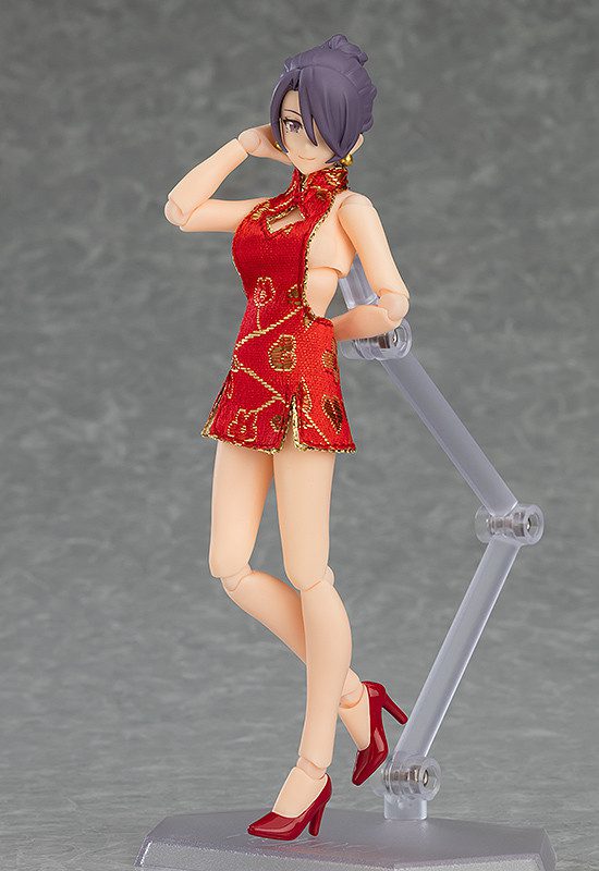 Original Character - Figma #569 - figma Styles - Mika - Mini Skirt Chinese Dress Outfit (Max Factory)