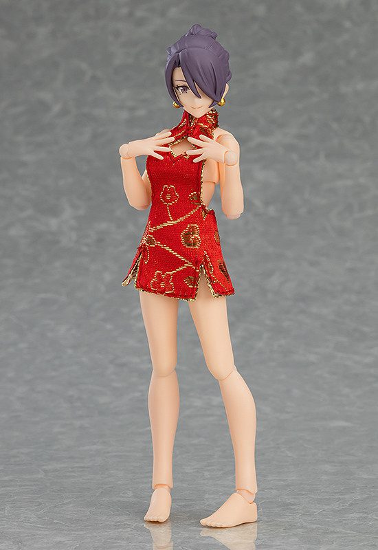 Original Character - Figma #569 - figma Styles - Mika - Mini Skirt Chinese Dress Outfit (Max Factory)