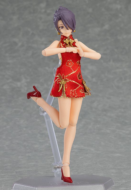 Original Character - Figma #569 - figma Styles - Mika - Mini Skirt Chinese Dress Outfit (Max Factory)