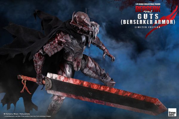 Berserk - Guts - SiXTH - 1/6 - Berserker Armor, Limited Edition (ThreeZero)