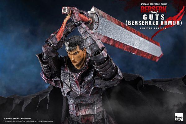 Berserk - Guts - SiXTH - 1/6 - Berserker Armor, Limited Edition (ThreeZero)