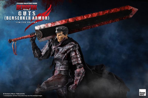 Berserk - Guts - SiXTH - 1/6 - Berserker Armor, Limited Edition (ThreeZero)