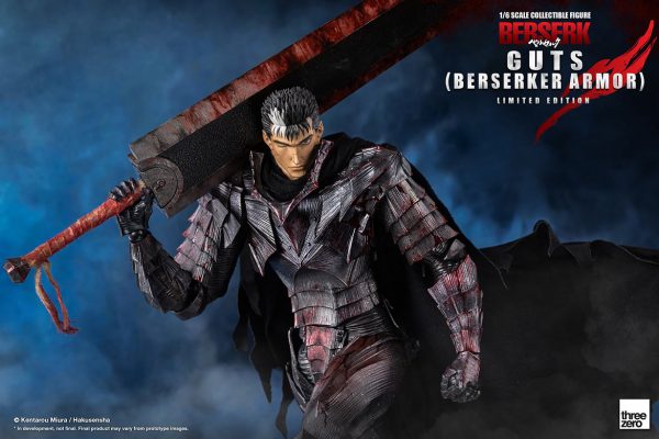 Berserk - Guts - SiXTH - 1/6 - Berserker Armor, Limited Edition (ThreeZero)