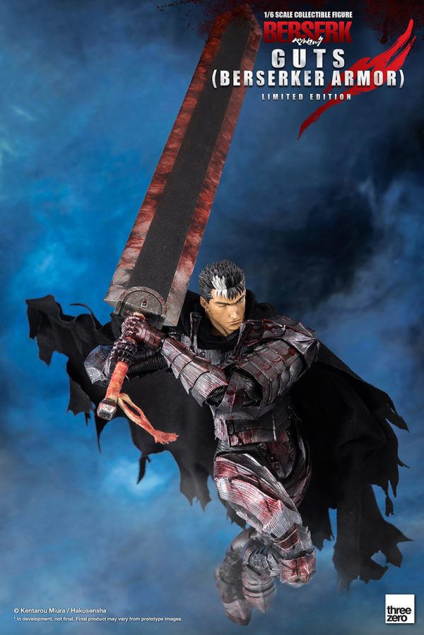 Berserk - Guts - SiXTH - 1/6 - Berserker Armor, Limited Edition (ThreeZero)