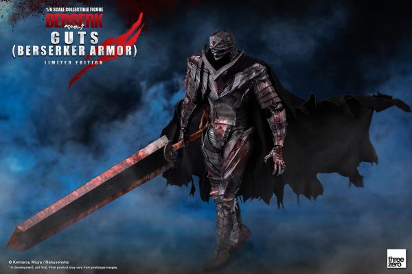 Berserk - Guts - SiXTH - 1/6 - Berserker Armor, Limited Edition (ThreeZero)