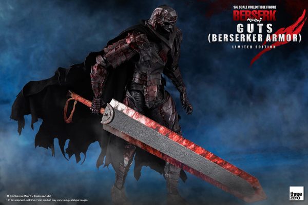 Berserk - Guts - SiXTH - 1/6 - Berserker Armor, Limited Edition (ThreeZero)