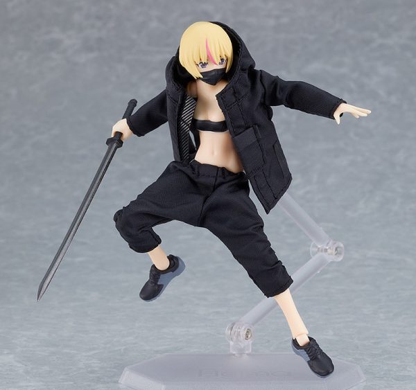 Original Character - Figma #524 - figma Styles - Yuki - Techwear Outfit