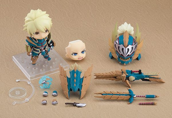 Monster Hunter World - Hunter - Nendoroid #1421-DX - Male Zinogre Alpha Armor DX Ver.