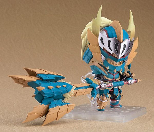 Monster Hunter World - Hunter - Nendoroid #1421-DX - Male Zinogre Alpha Armor DX Ver.