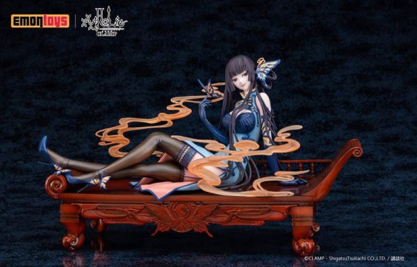xxxHolic - Ichihara Yuuko - China Dress Statue Series - 1/7 - China Dress ver. (Emontoys)
