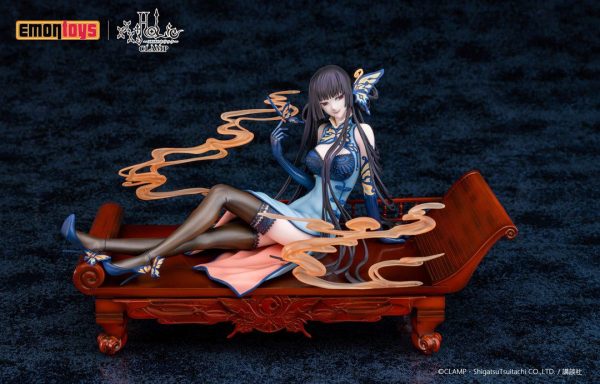xxxHolic - Ichihara Yuuko - China Dress Statue Series - 1/7 - China Dress ver. (Emontoys)
