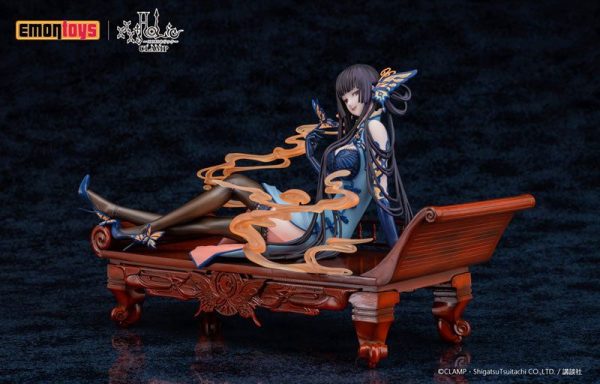 xxxHolic - Ichihara Yuuko - China Dress Statue Series - 1/7 - China Dress ver. (Emontoys)