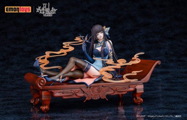 xxxHolic - Ichihara Yuuko - China Dress Statue Series - 1/7 - China Dress ver. (Emontoys)