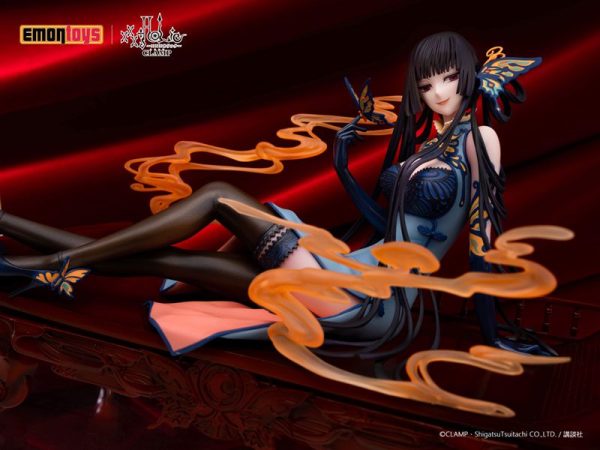 xxxHolic - Ichihara Yuuko - China Dress Statue Series - 1/7 - China Dress ver. (Emontoys)