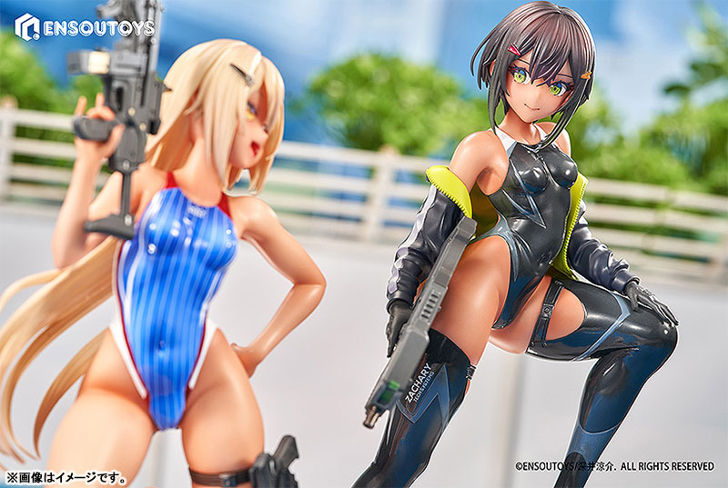 ARMS NOTE - Suieibu no Buchou-chan&Sueibu no Kouhai Set - 1/7 (Ensoutoys)