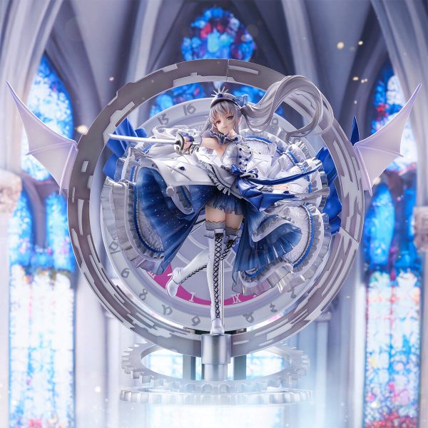 Date A Bullet - White Queen - Shibuya Scramble Figure - 1/7 - Royal Blue Sapphire Dress Ver. (eStream)