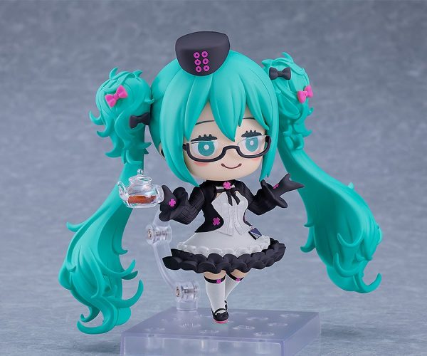 Piapro Characters — Hatsune Miku — Good Smile Kuji — Good Smile Kuji Hatsune Miku 2025 Autumn (A Prize) — Nendoroid (#2775-a) — Glasses x Cafe Ver.