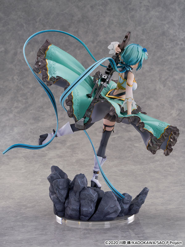 Sword Art Online - Sinon - Shibuya Scramble Figure - 1/7 - Crystal Dress Ver. (CyberZ, eStream)