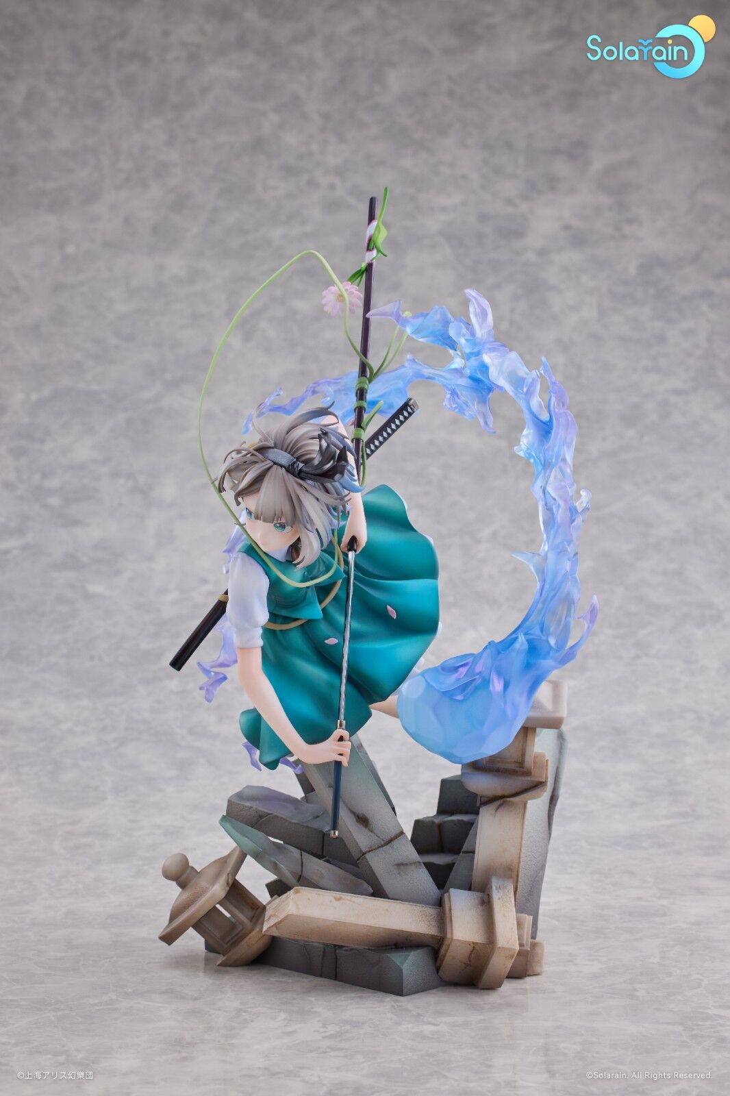 Touhou Project - Konpaku Youmu - 1/7 - Half-Human Half-Phantom Gardener Ver. (Solarain)