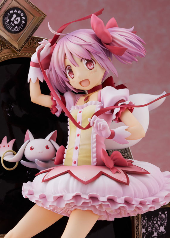Mahou Shoujo Madoka☆Magica - Kaname Madoka - Kyuubey - 1/7 - 10th Anniversary Ver. (Stronger)