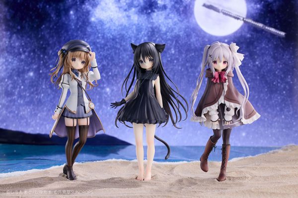 Hoshizora Tetsudou to Shiro no Tabi - Neri&Noir&Karha - 1/7 (Sundrops, Tokyo Figure)