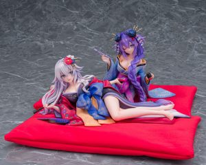 Senran Nin Nin Ninja Taisen Neptune: Shoujo-tachi no Kyouen - Black Heart & Purple Heart - KDcolle - 1/7 - Kimono Ver.