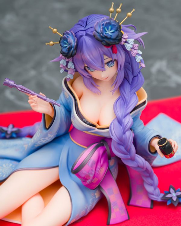 Senran Nin Nin Ninja Taisen Neptune: Shoujo-tachi no Kyouen - Black Heart & Purple Heart - KDcolle - 1/7 - Kimono Ver.
