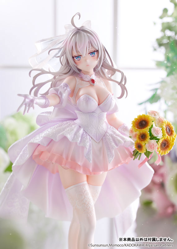 Tokidoki Bosotto Russia-go de Dereru Tonari no Alya-san - Alisa Mikhailovna Kujou - KDcolle - 1/7 - Wedding Dress ver.