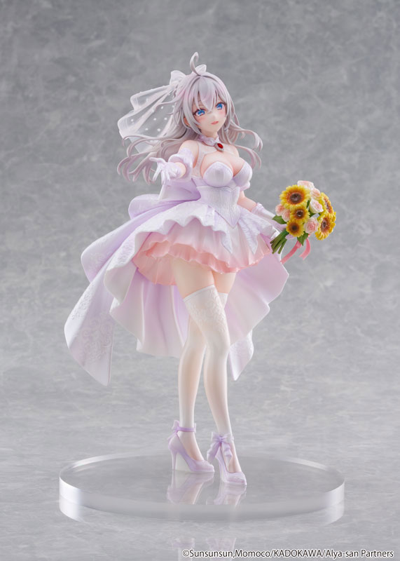 Tokidoki Bosotto Russia-go de Dereru Tonari no Alya-san - Alisa Mikhailovna Kujou - KDcolle - 1/7 - Wedding Dress ver.