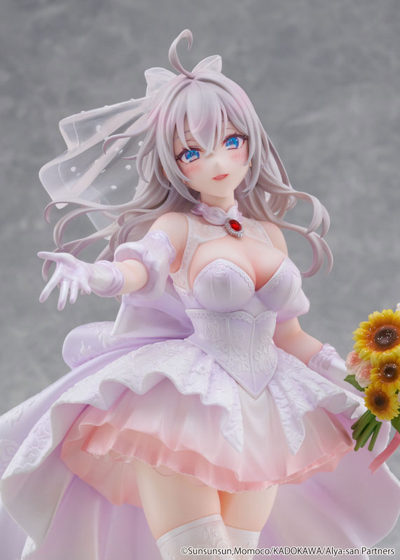 Tokidoki Bosotto Russia-go de Dereru Tonari no Alya-san - Alisa Mikhailovna Kujou - KDcolle - 1/7 - Wedding Dress ver.
