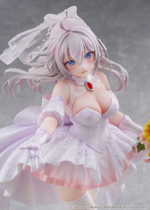 Tokidoki Bosotto Russia-go de Dereru Tonari no Alya-san - Alisa Mikhailovna Kujou - KDcolle - 1/7 - Wedding Dress ver.