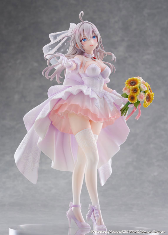 Tokidoki Bosotto Russia-go de Dereru Tonari no Alya-san - Alisa Mikhailovna Kujou - KDcolle - 1/7 - Wedding Dress ver.