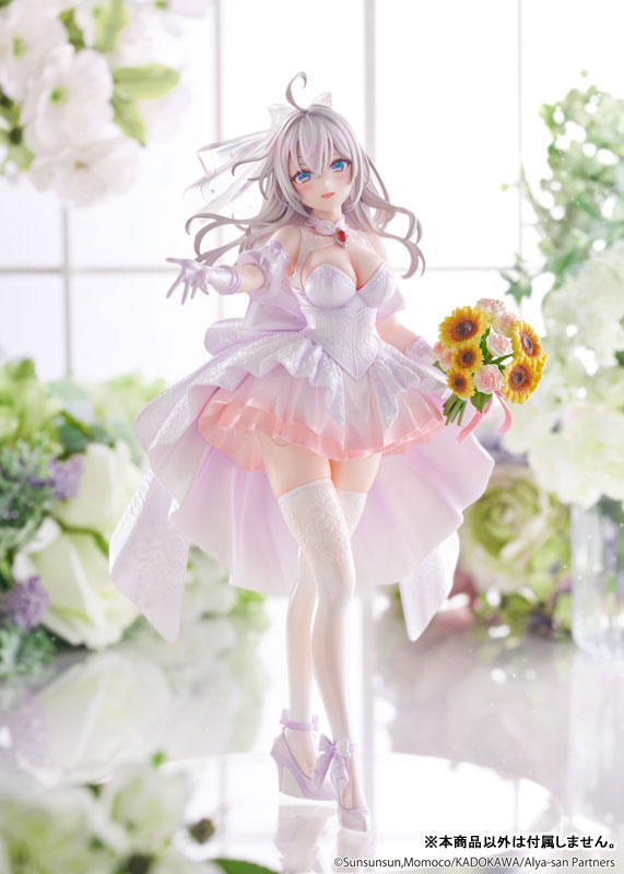 Tokidoki Bosotto Russia-go de Dereru Tonari no Alya-san - Alisa Mikhailovna Kujou - KDcolle - 1/7 - Wedding Dress ver.