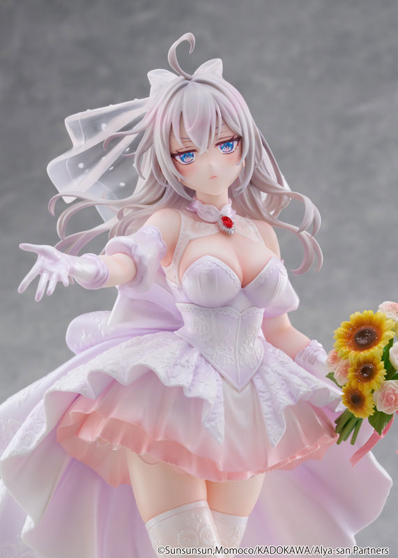 Tokidoki Bosotto Russia-go de Dereru Tonari no Alya-san - Alisa Mikhailovna Kujou - KDcolle - 1/7 - Wedding Dress ver.