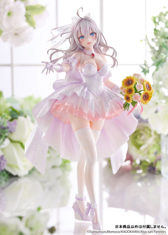 Tokidoki Bosotto Russia-go de Dereru Tonari no Alya-san - Alisa Mikhailovna Kujou - KDcolle - 1/7 - Wedding Dress ver.