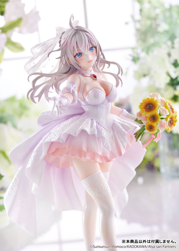 Tokidoki Bosotto Russia-go de Dereru Tonari no Alya-san - Alisa Mikhailovna Kujou - KDcolle - 1/7 - Wedding Dress ver.
