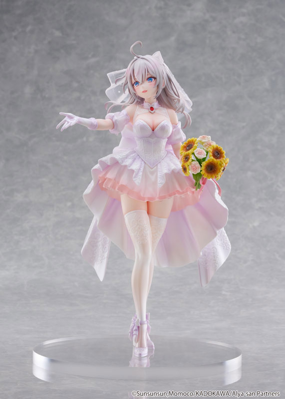 Tokidoki Bosotto Russia-go de Dereru Tonari no Alya-san - Alisa Mikhailovna Kujou - KDcolle - 1/7 - Wedding Dress ver.