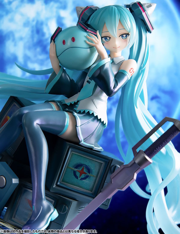 Kidou Senshi Gundam 00 - Piapro Characters - Haro - Hatsune Miku - Gundam x Miku Anniversary Special Project - Lucrea - 1/7 (MegaHouse)